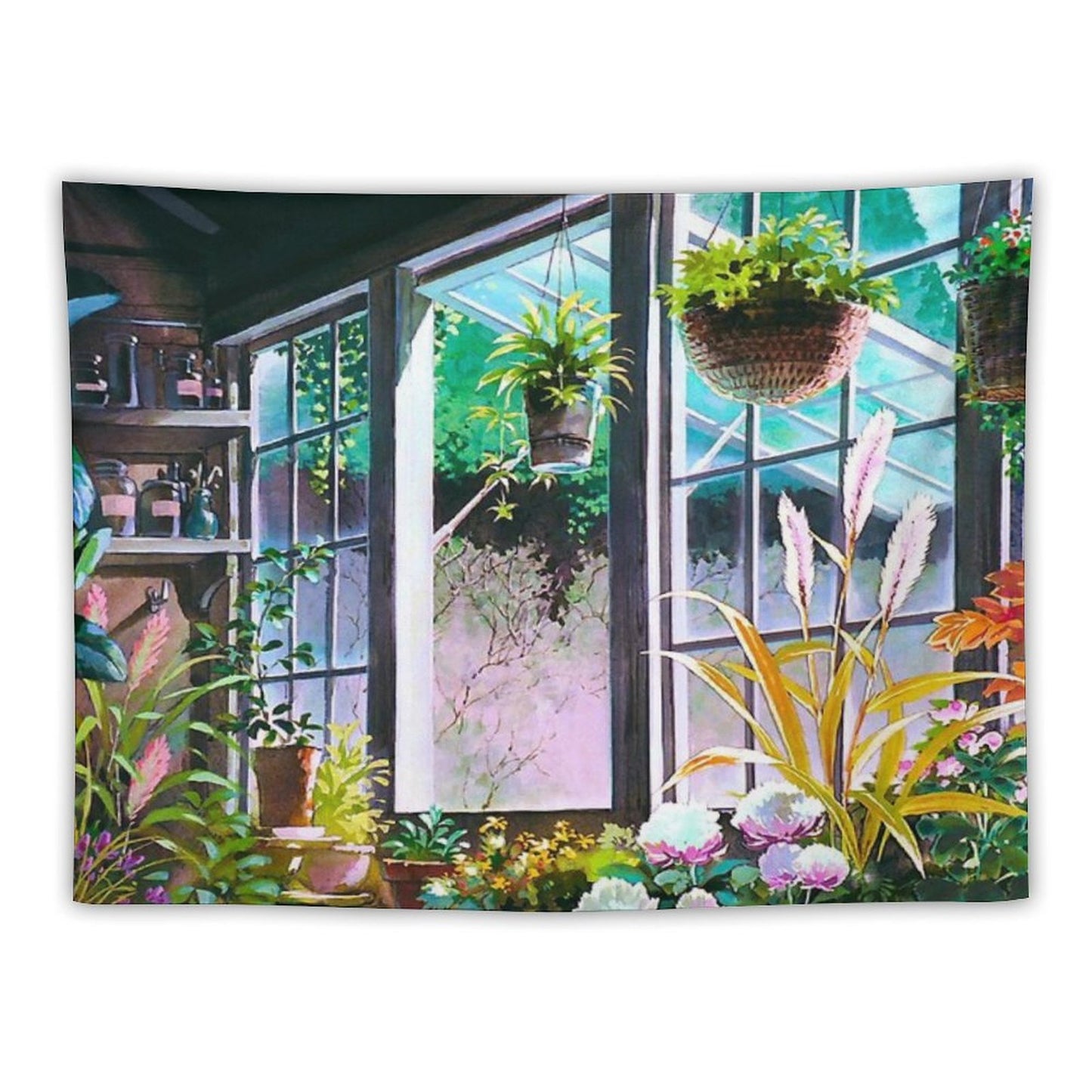 The Witch's Garden Tapestry