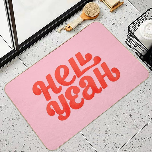 HELL YEAH Bath Mat