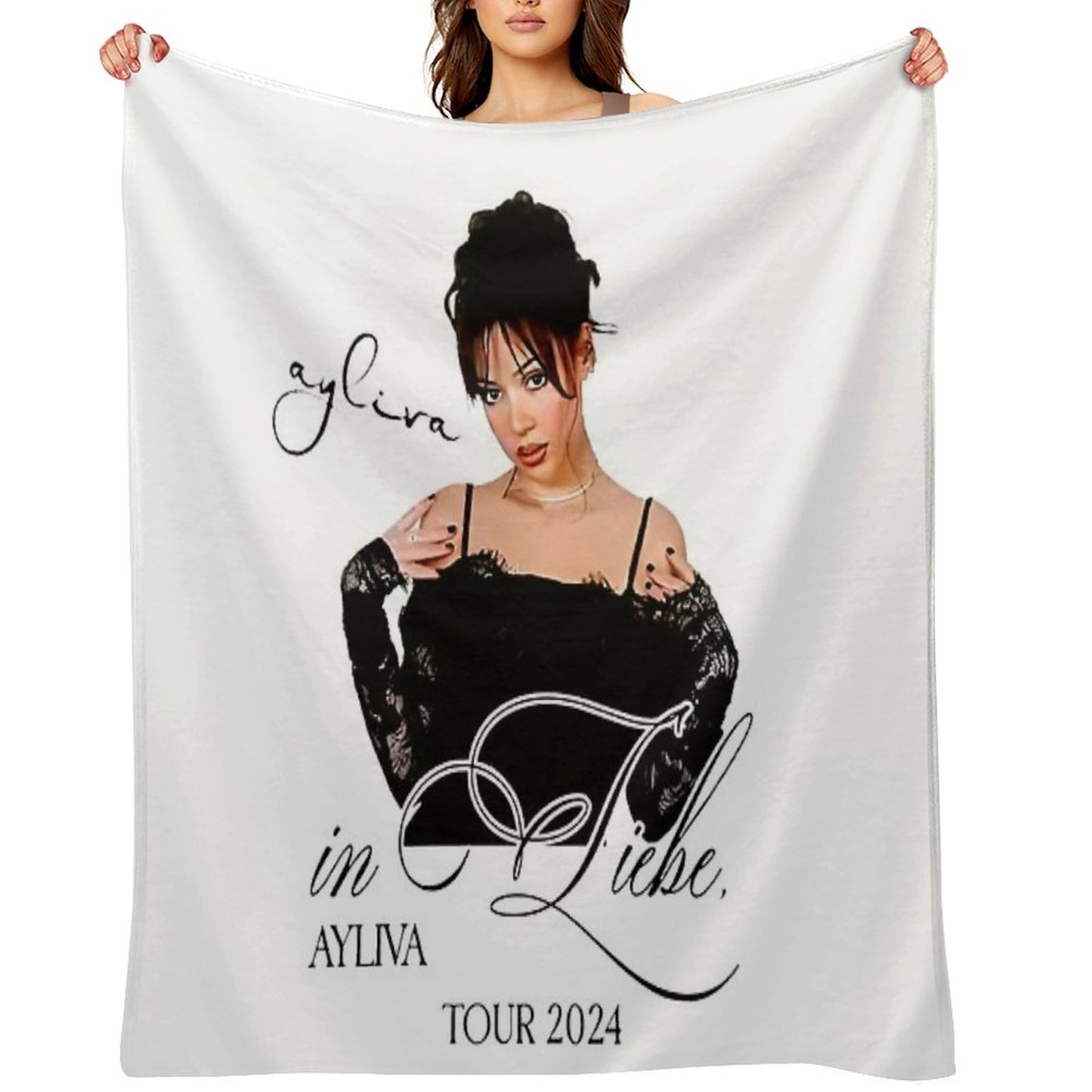 Ayliva In Liebe Tour 2024 Throw Blanket