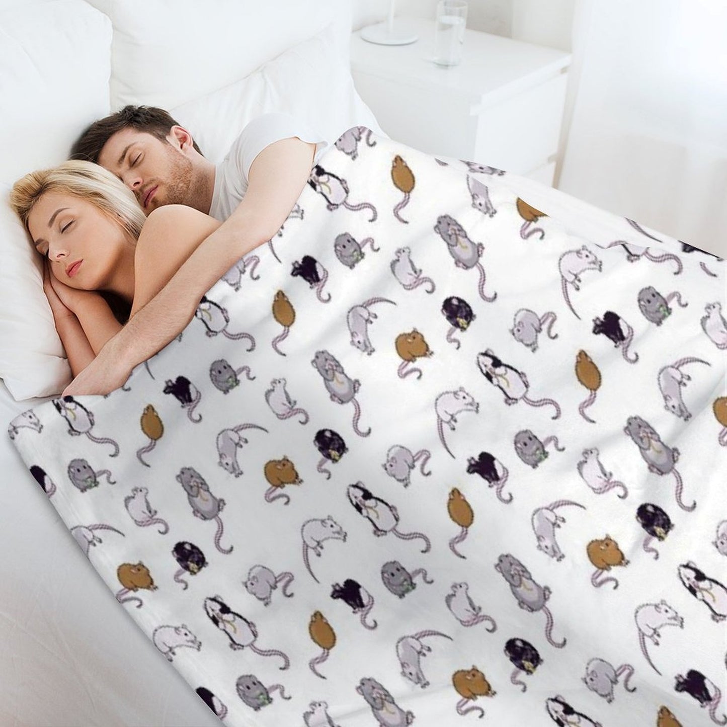 Rats, Rats, Rats Throw Blanket