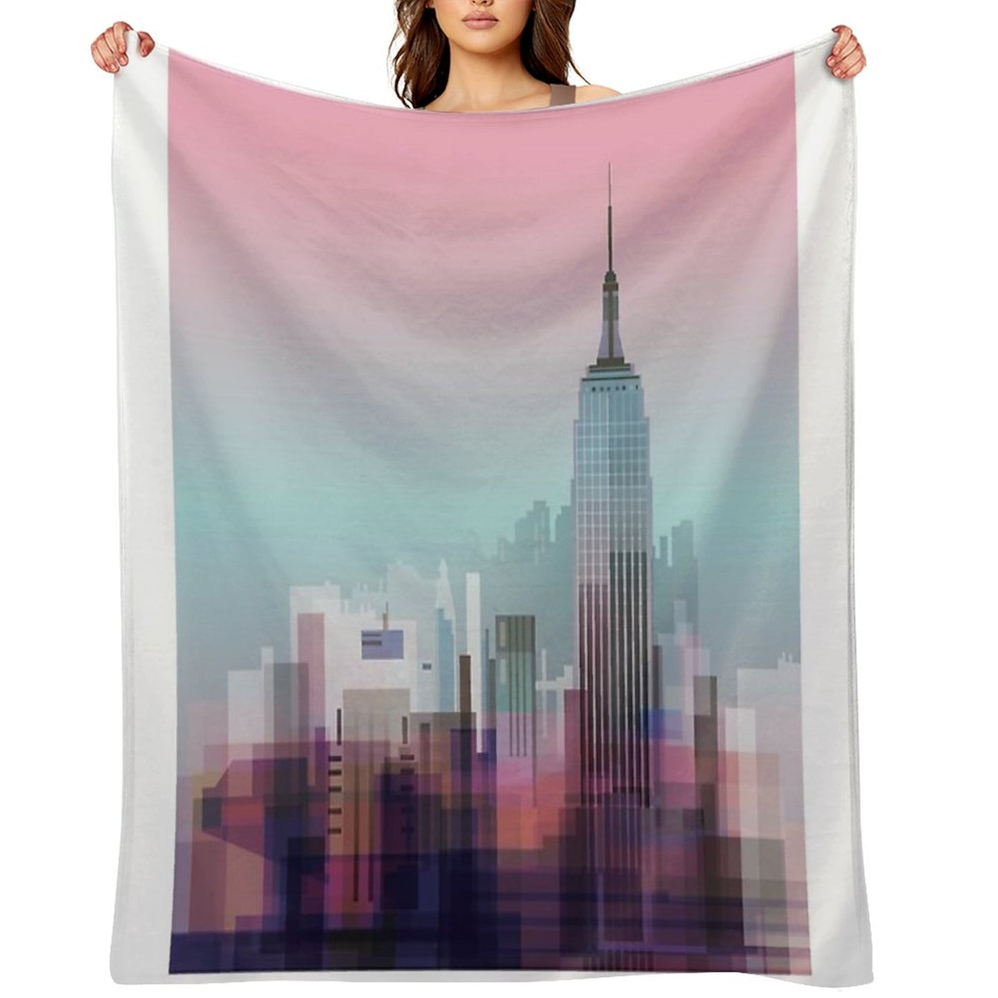 New York, NYC City ! Throw Blanket
