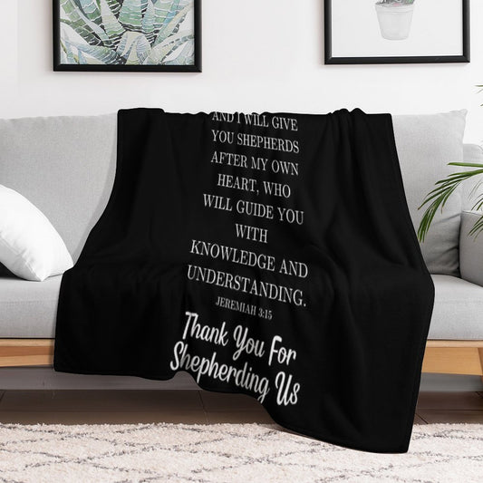 Pastor Appreciation Throw Blanket