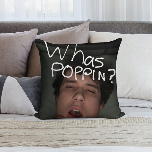 Wilbur Soot Soft Luxury Feel Throw Pillow
