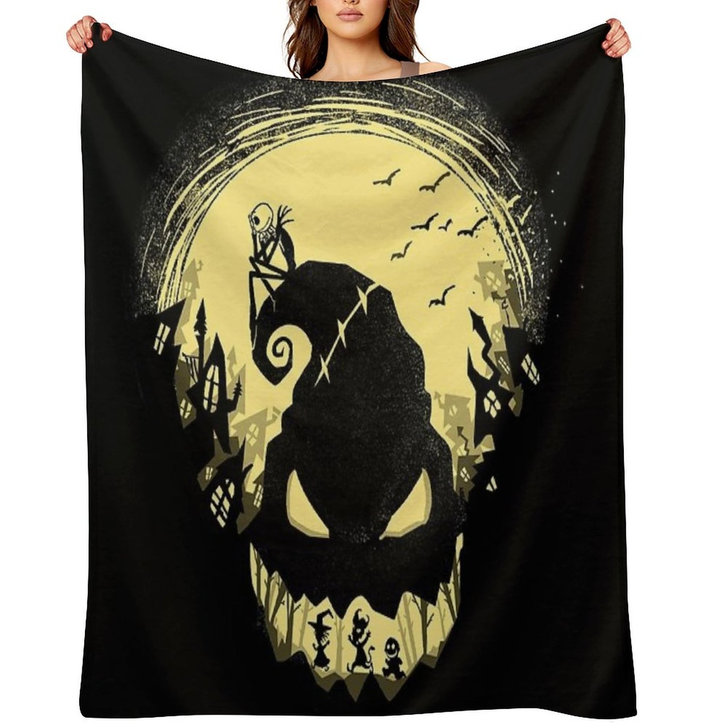 Jack's Nightmare Throw Blanket