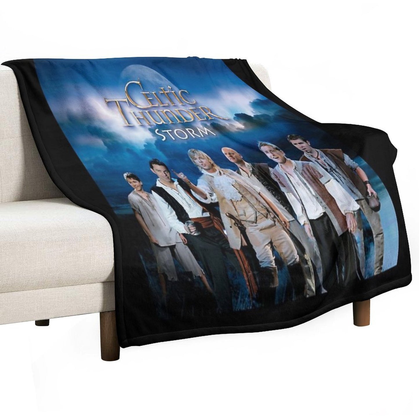 Celtic Thunder Storm Throw Blanket