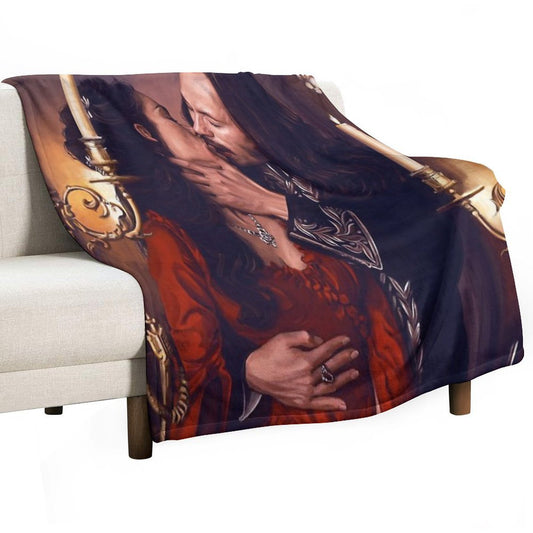Dracula Throw Blanket