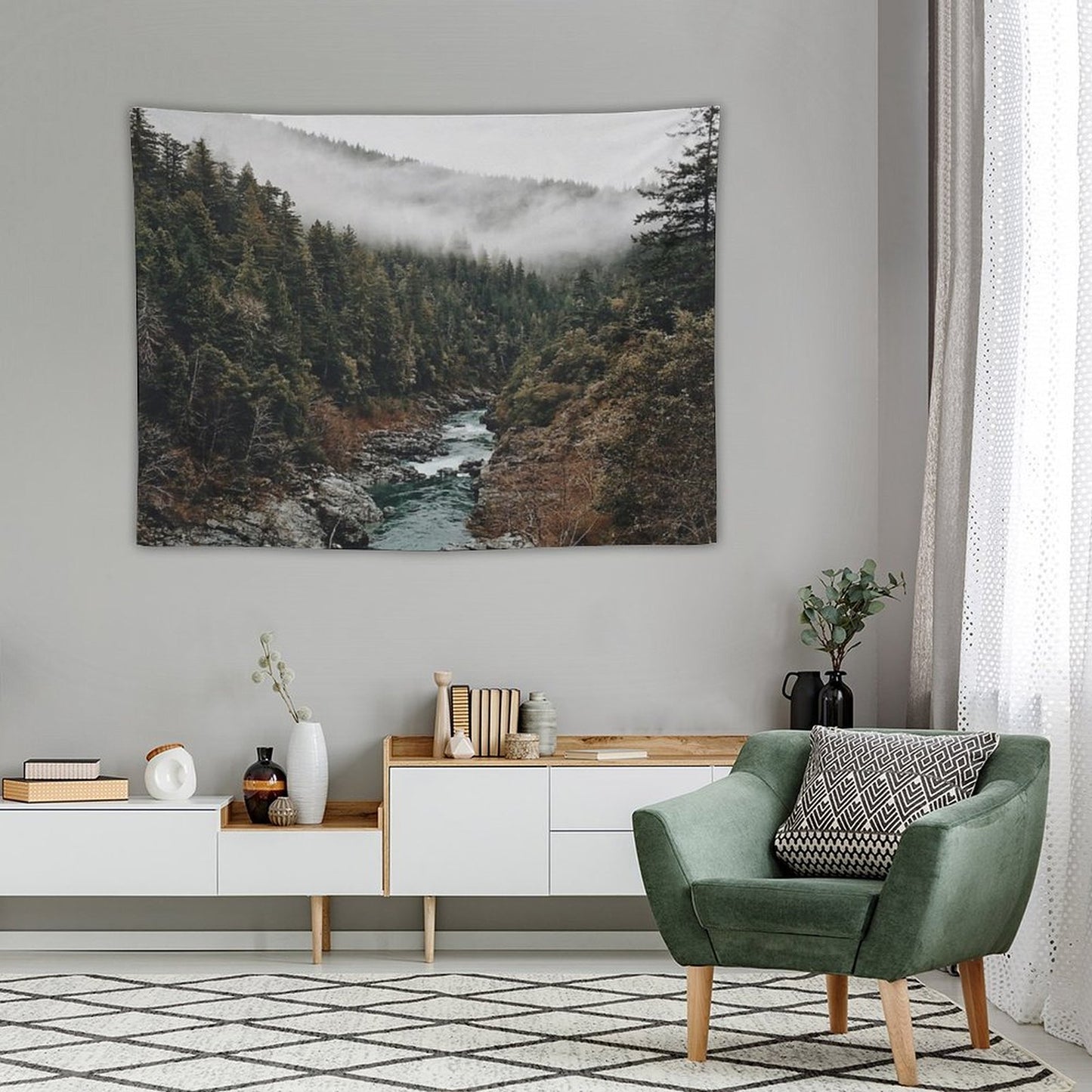 River in The Forest Tapestry