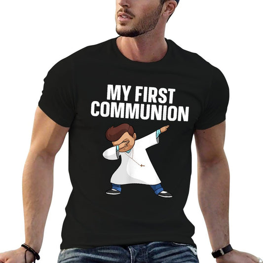 First Communion Art For Boys Girls Kids 1st Holy Communion T-Shirt