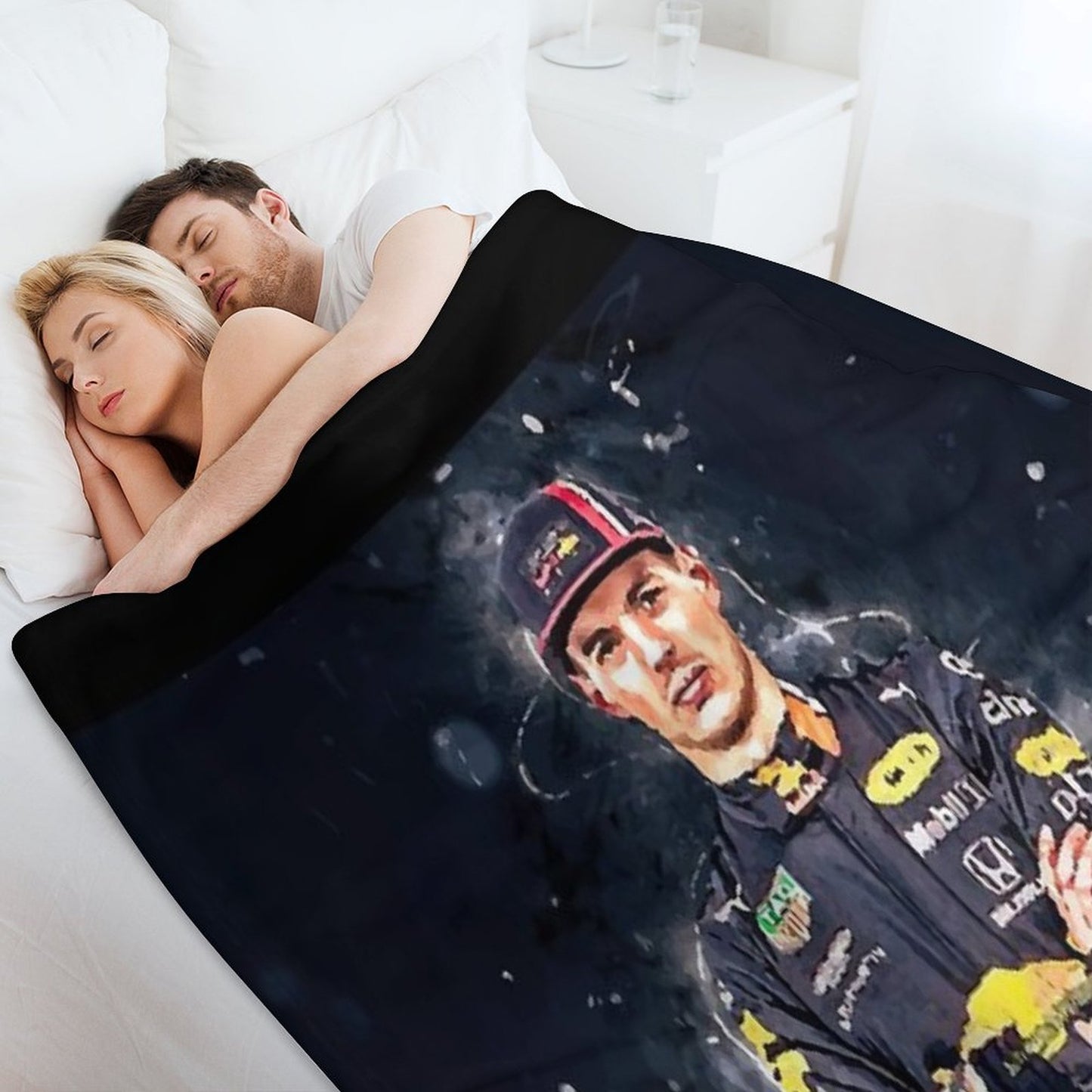 Max Verstappen Throw Blanket