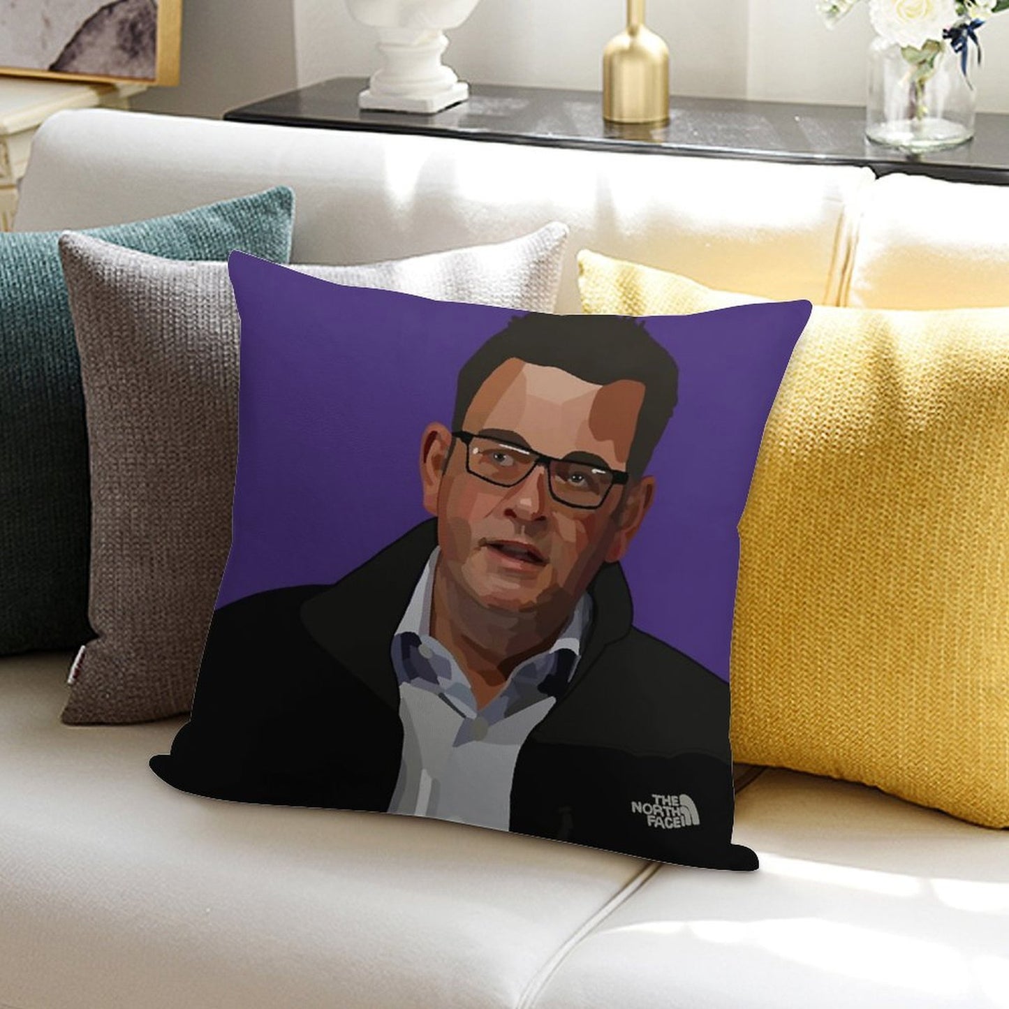 Dan Andrews – North Face Soft Easy Maintenance Throw Pillow