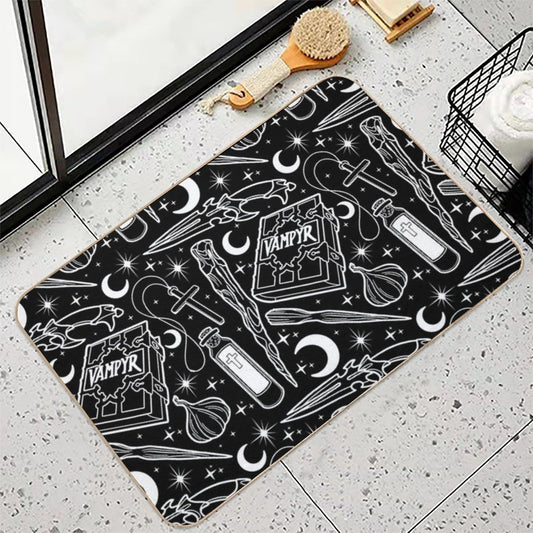 Buffy The Vampire Slayer Weapons Bath Mat