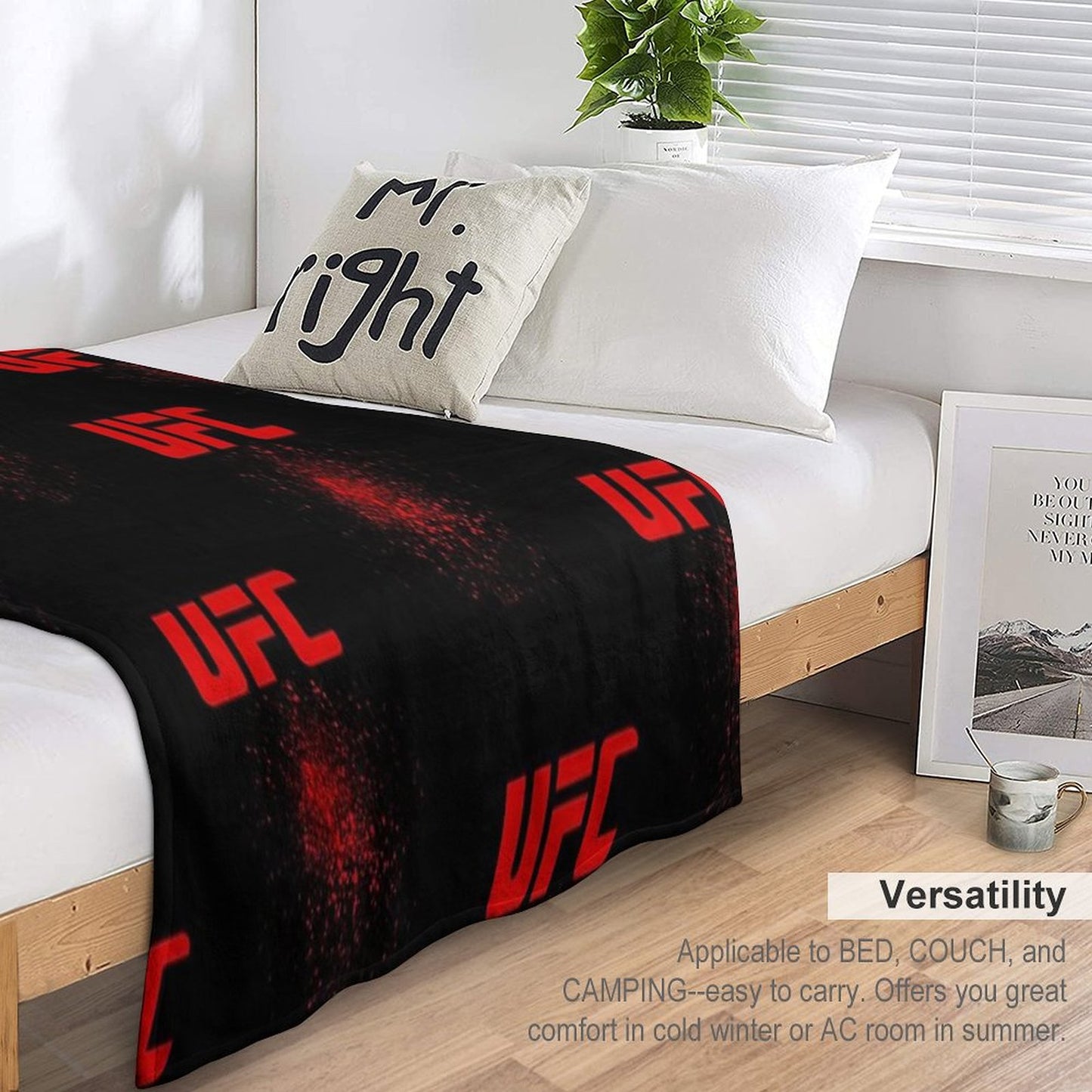 UFC MMA Boxing Throw Blanket