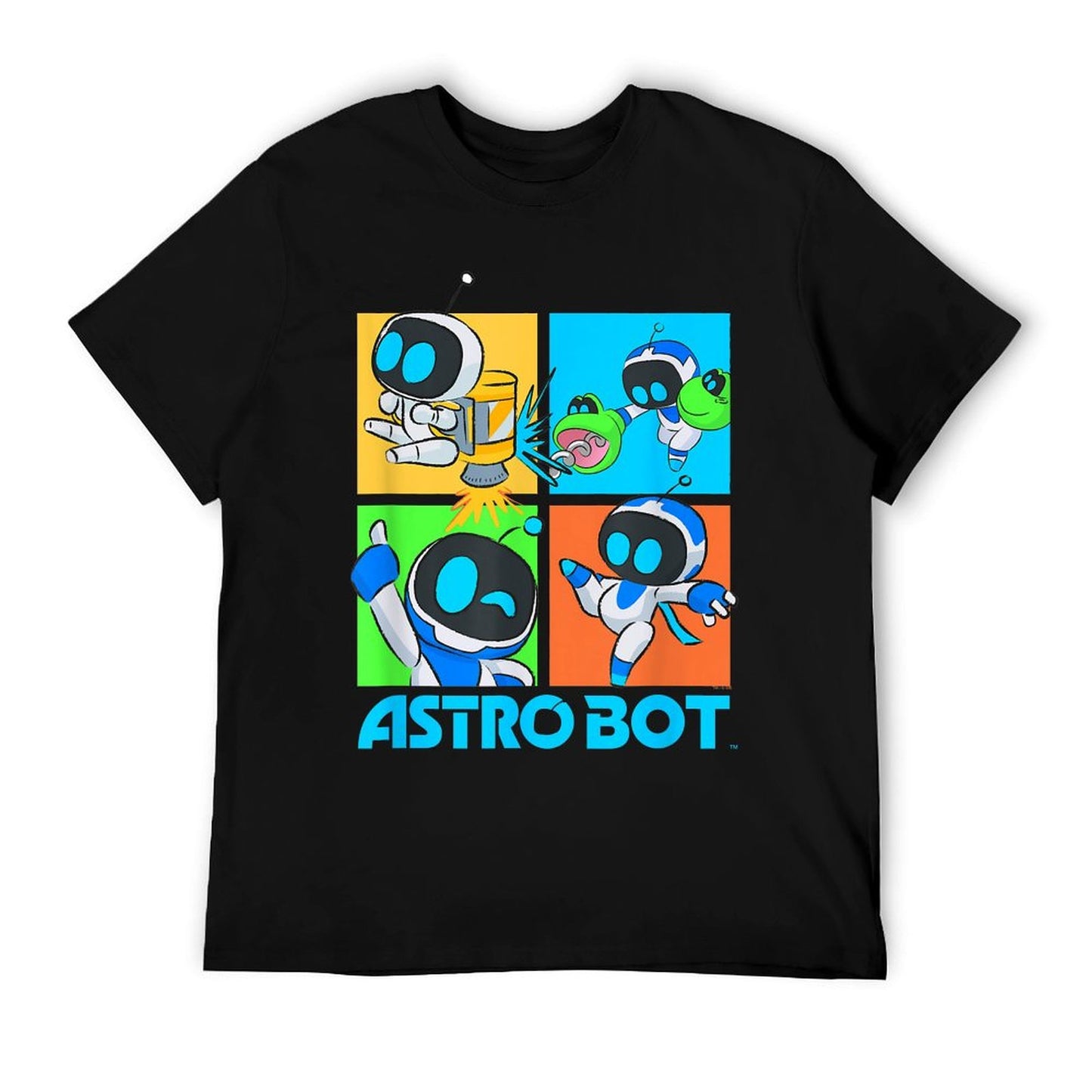 Astro Bot Rescue Mission Fighting Pose Video Game Vintage-inspired T-Shirt