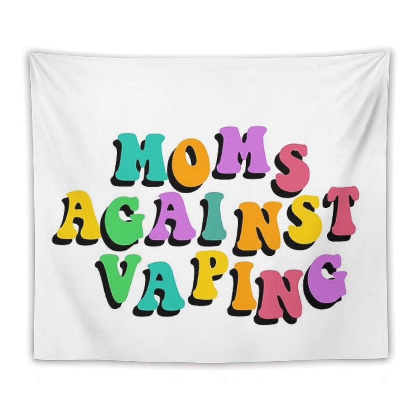 Moms Against Vaping Tapestry