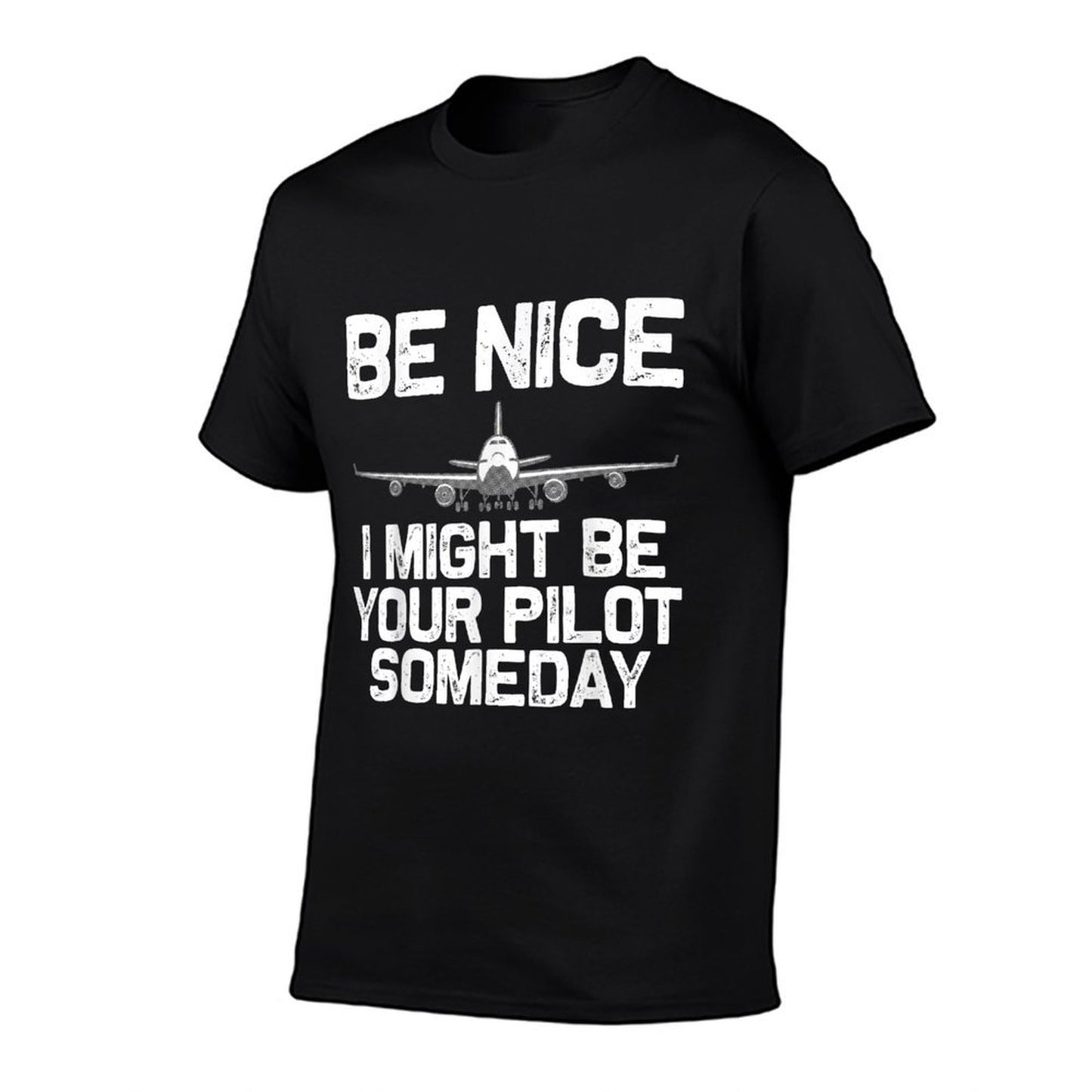 Funny Pilot Art For Men Women Kids Aviation Airplane Pilot T-Shirt