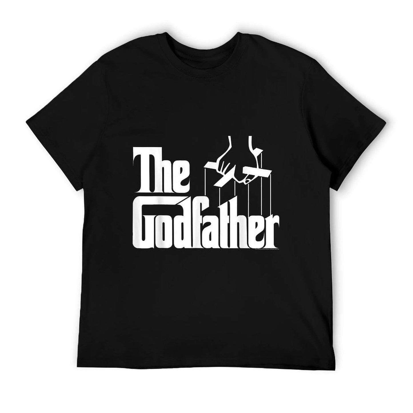 The Godfather Original White Title Logo T-Shirt