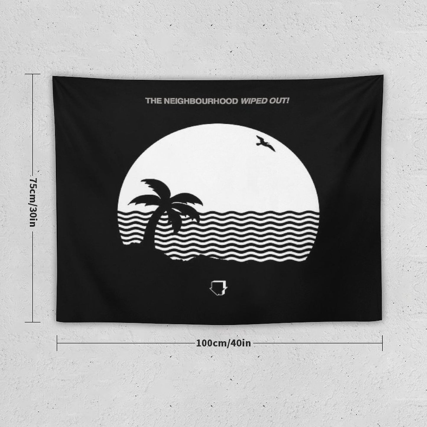 Wiped Out The Neighbourhood Tapestry