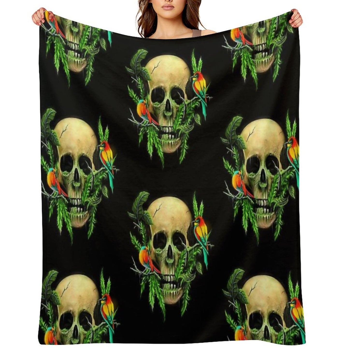 Life & Death Throw Blanket