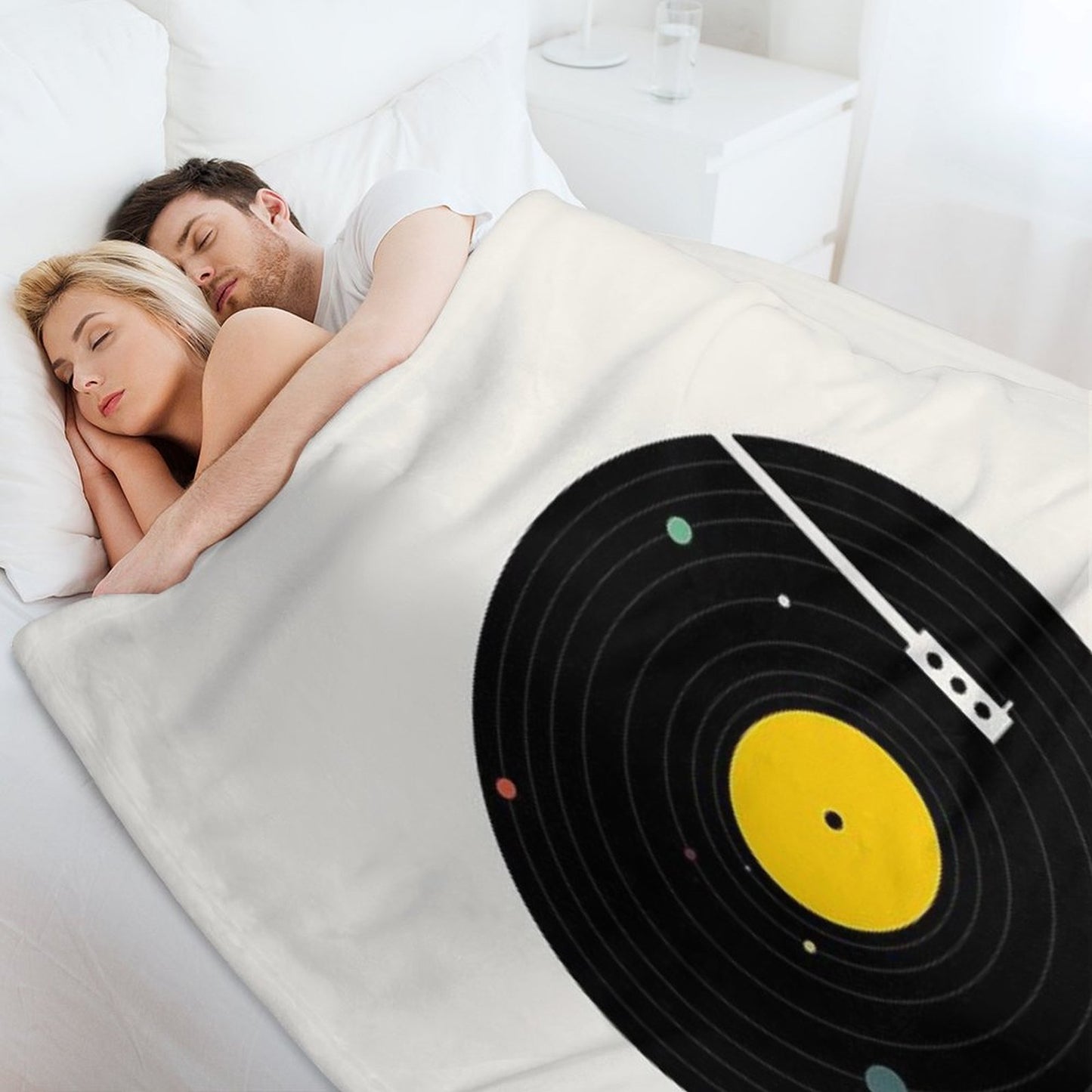 Music Everywhere Throw Blanket