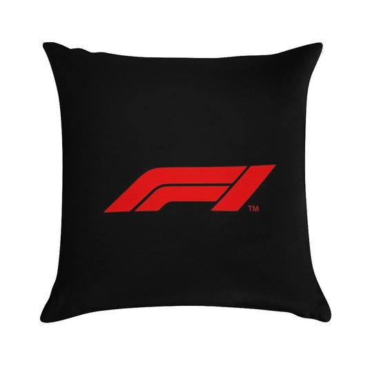 Motorsports Racing Soft Home Decor Throw Pillow