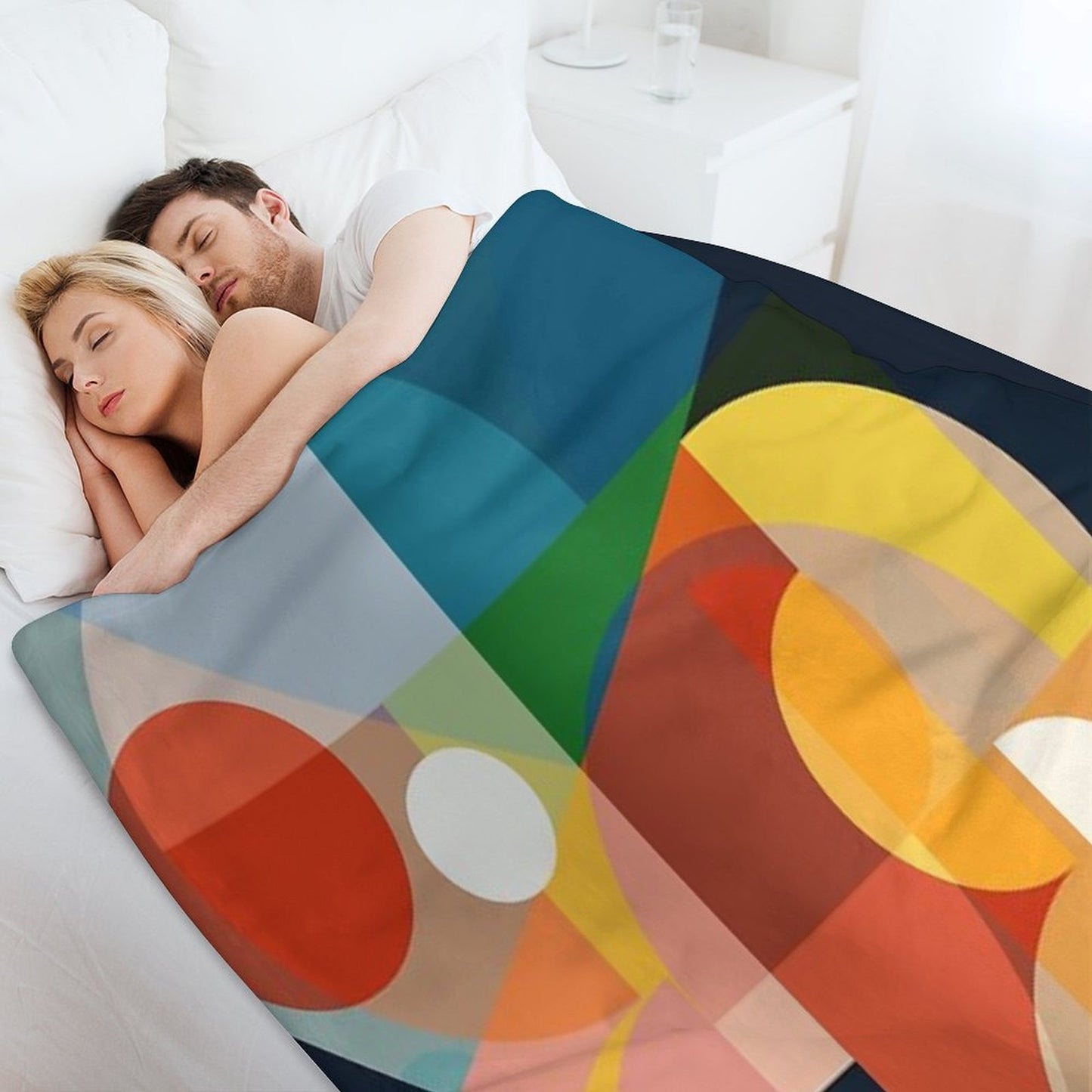 Mid Century Design 4 Throw Blanket