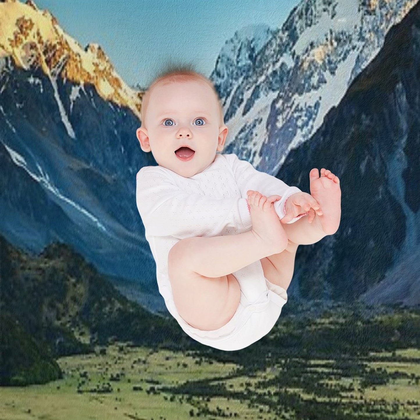 Aoraki Mt Cook Throw Blanket