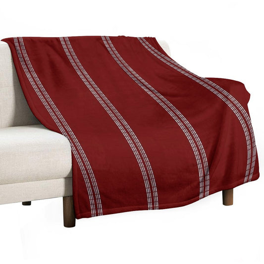 RED BALL CRICKET Throw Blanket