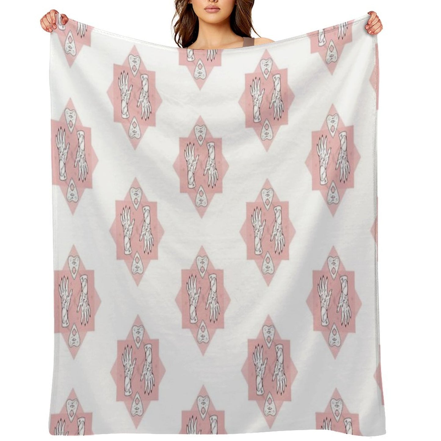 Ouija Hands Throw Blanket