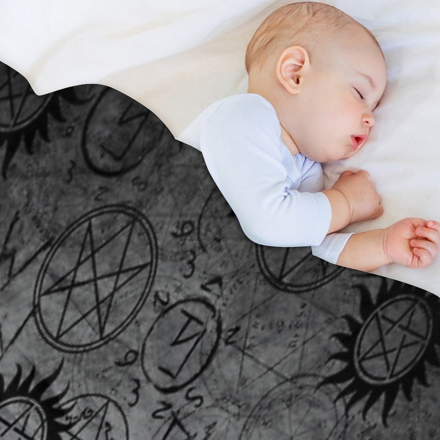 Supernatural Grey Throw Blanket