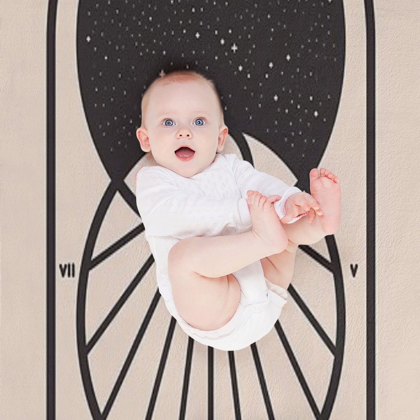 Space And Time Throw Blanket