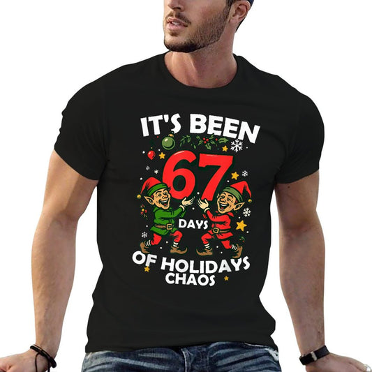 Its Been 6 7 Meme of Holidays Chaos Funny 67 Meme Christmas Soft T-Shirt