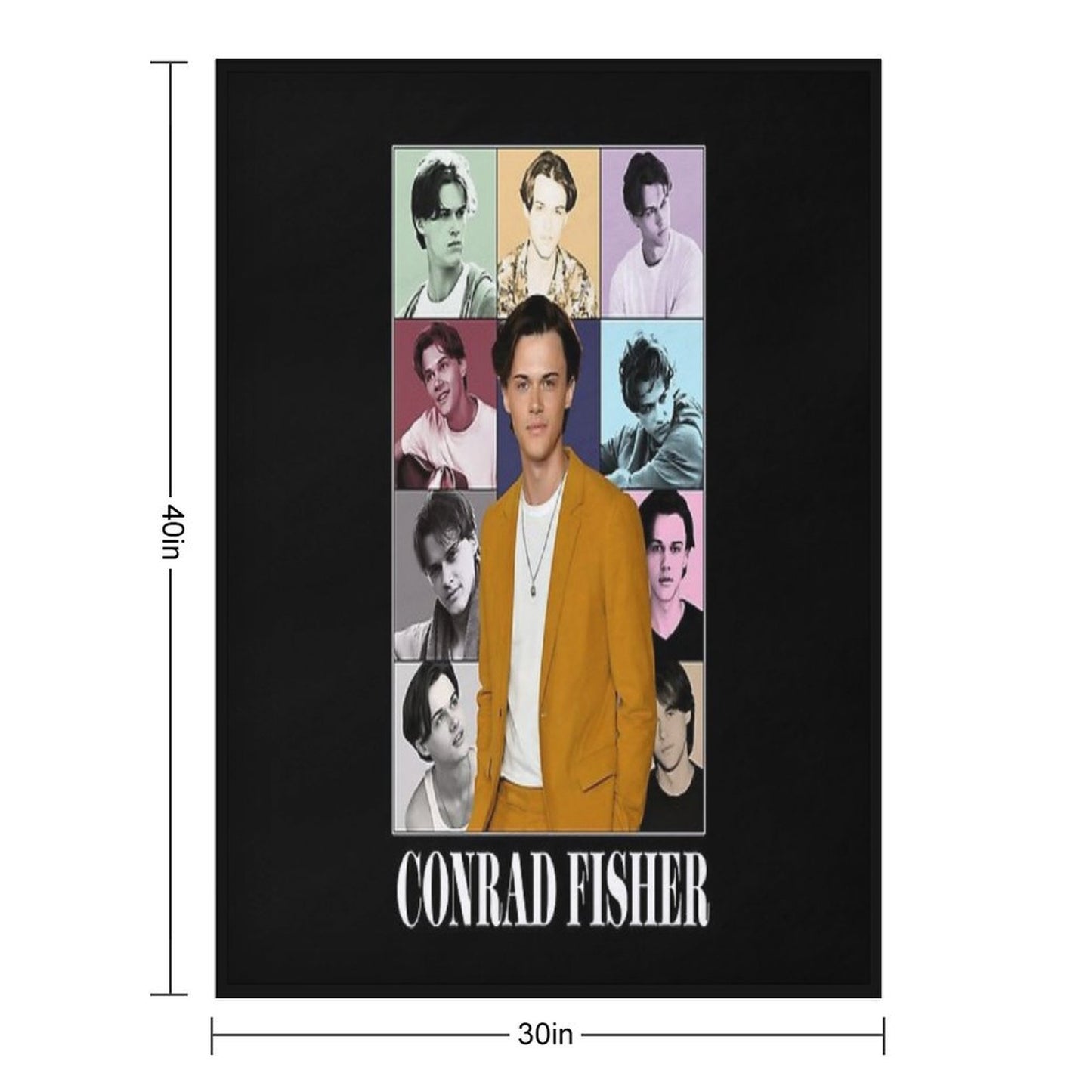 Conrad Fisher The Summer I Turned Pretty Throw Blanket