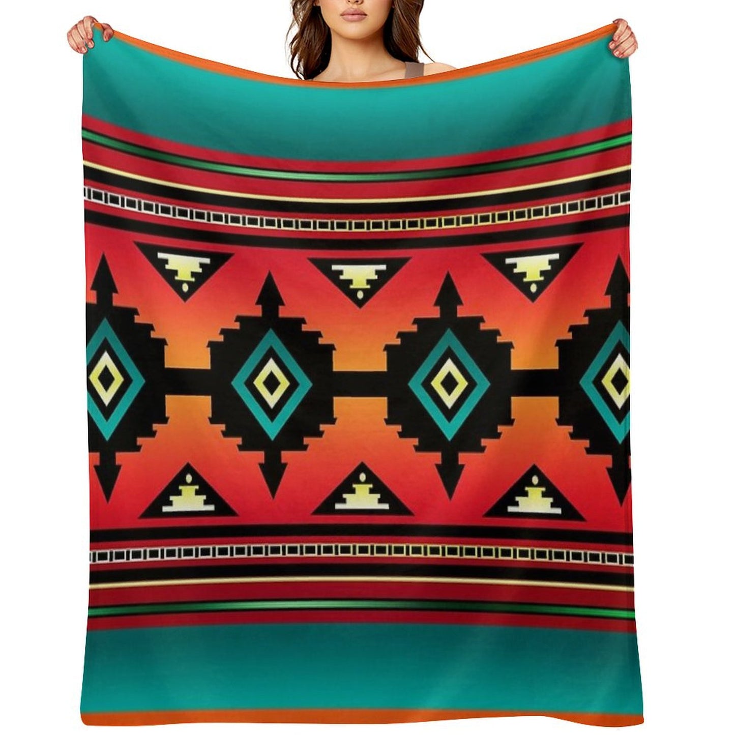 Canyon Navajo Throw Blanket