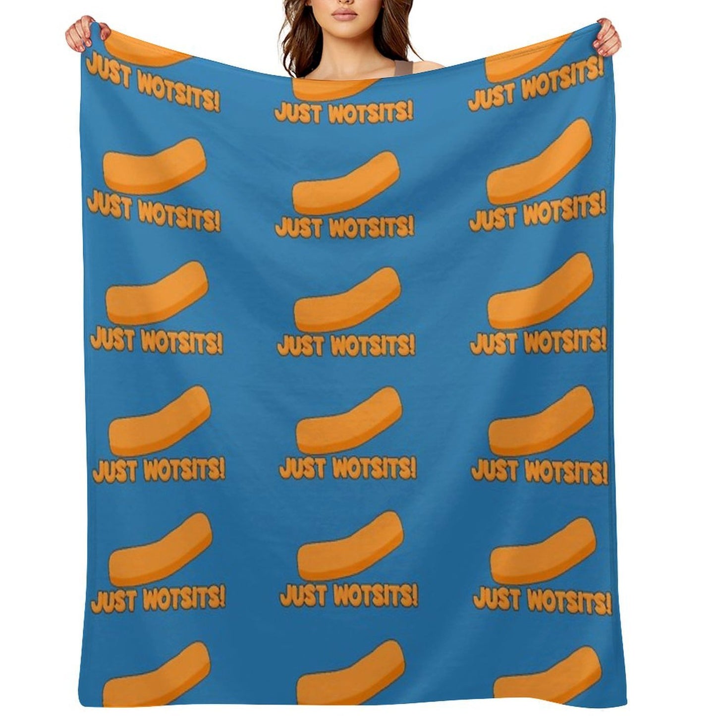 Just Wotsits! Throw Blanket