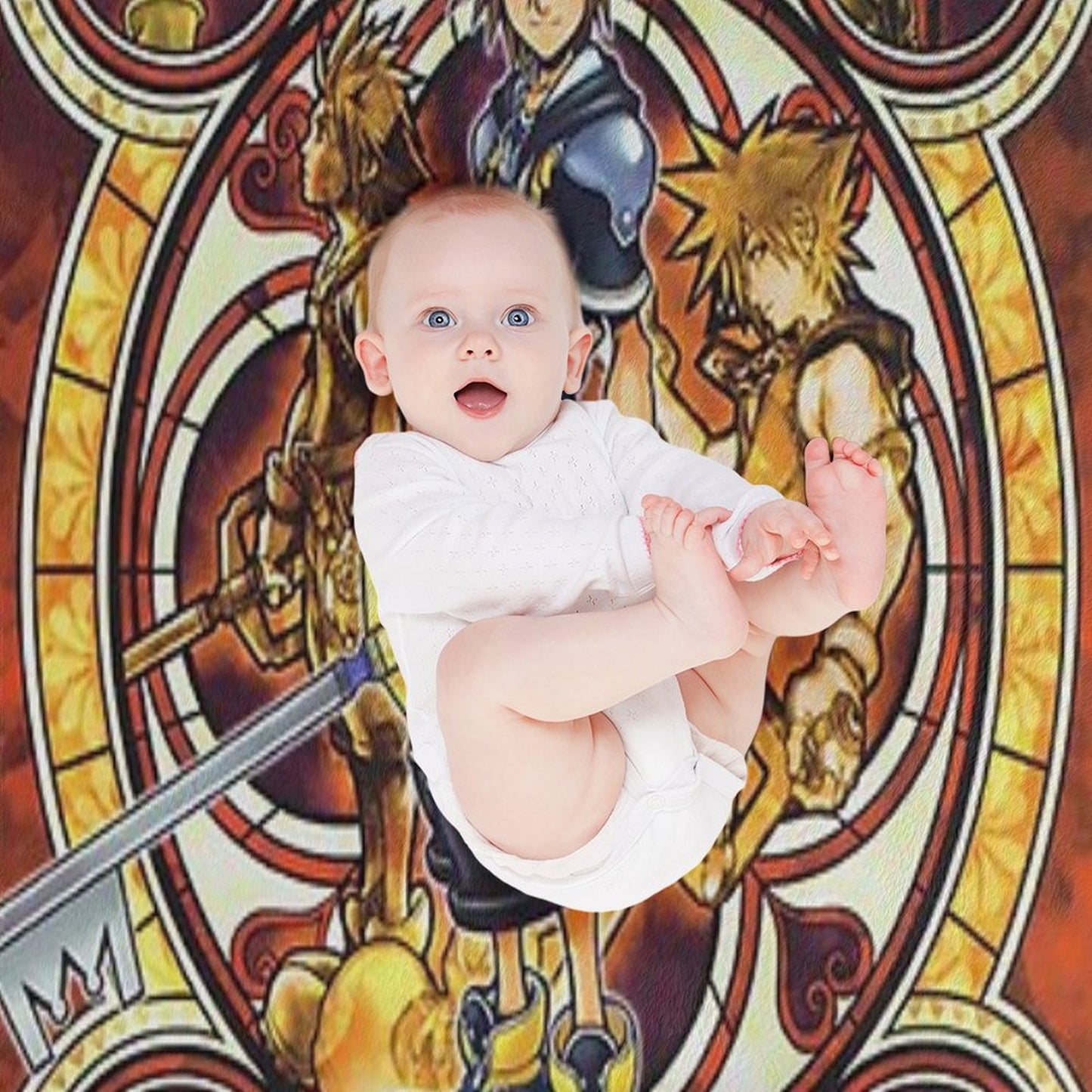 Sora Awakening Throw Blanket