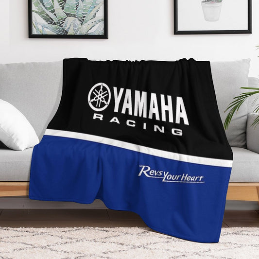 YAMAHA Race Throw Blanket