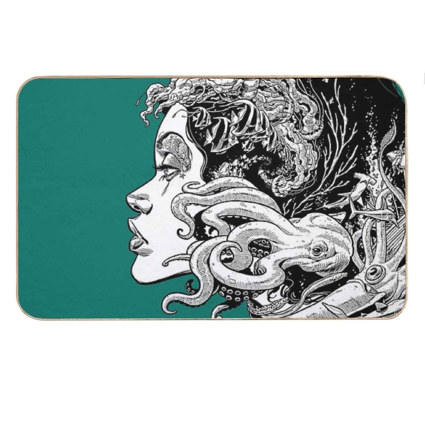 Poseidon's Mistress Alternate Bath Mat