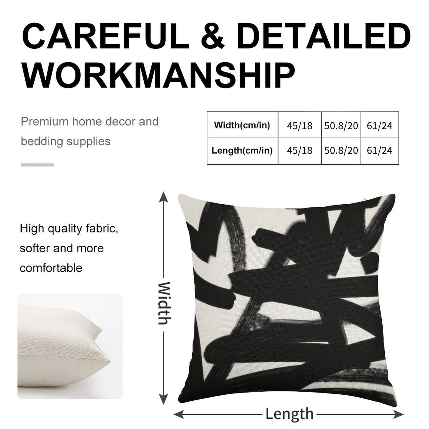 Thinking Out Loud Linen Throw Pillow Cover
