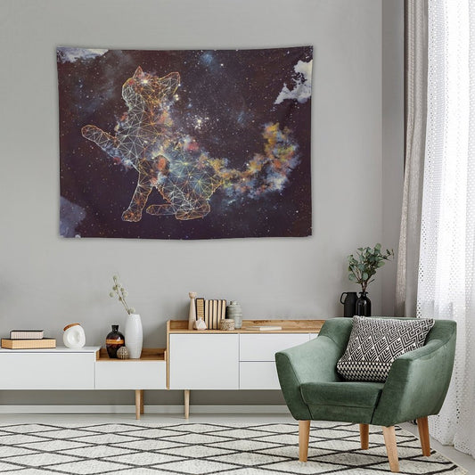 Celestial Cat Tapestry