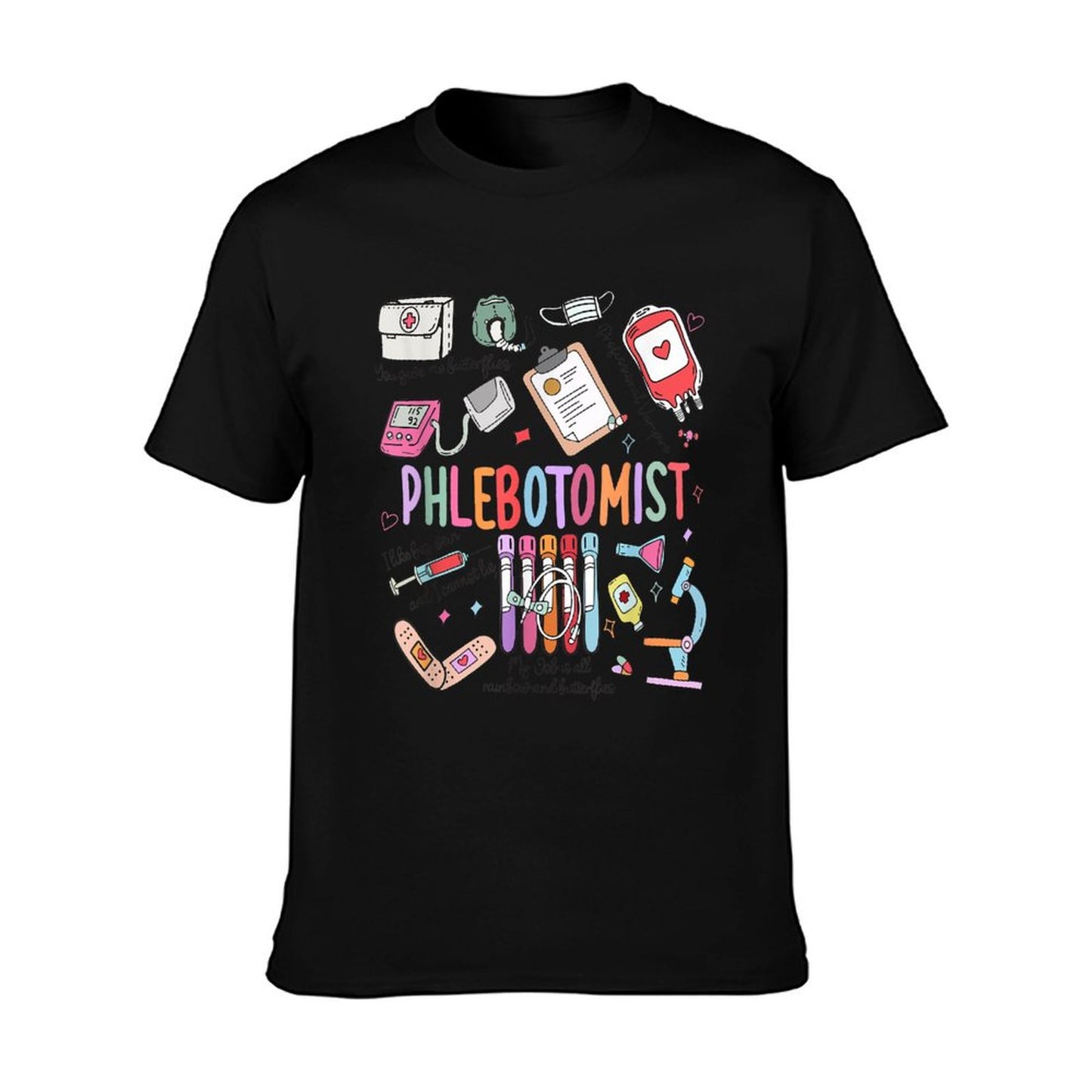 Women Phlebotomist Tech Phleb Tech Nurse Appreciation T-Shirt