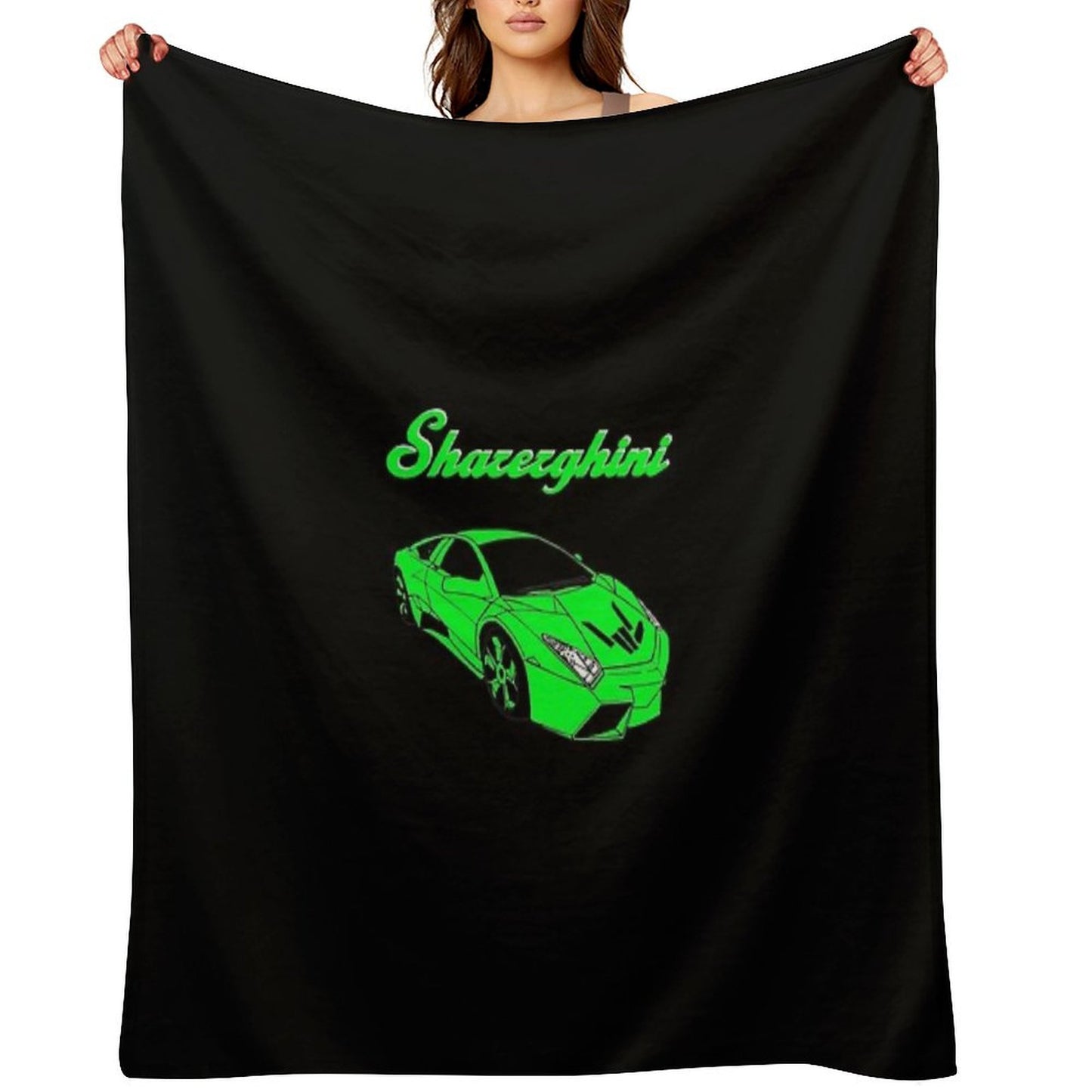 Sharerghini, Sharerghini Merch,sharerghini Green, Sharerghini Hoodie, Sharerghini T Shirt, Sharer Car, Share, Throw Blanket