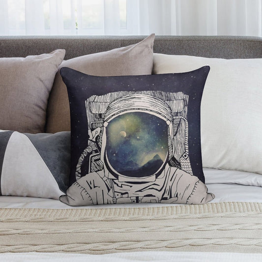 Dreaming Of Space Soft Home Decor Throw Pillow