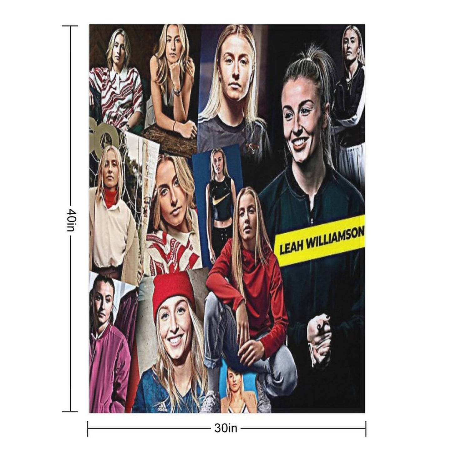Leah Williamson Throw Blanket