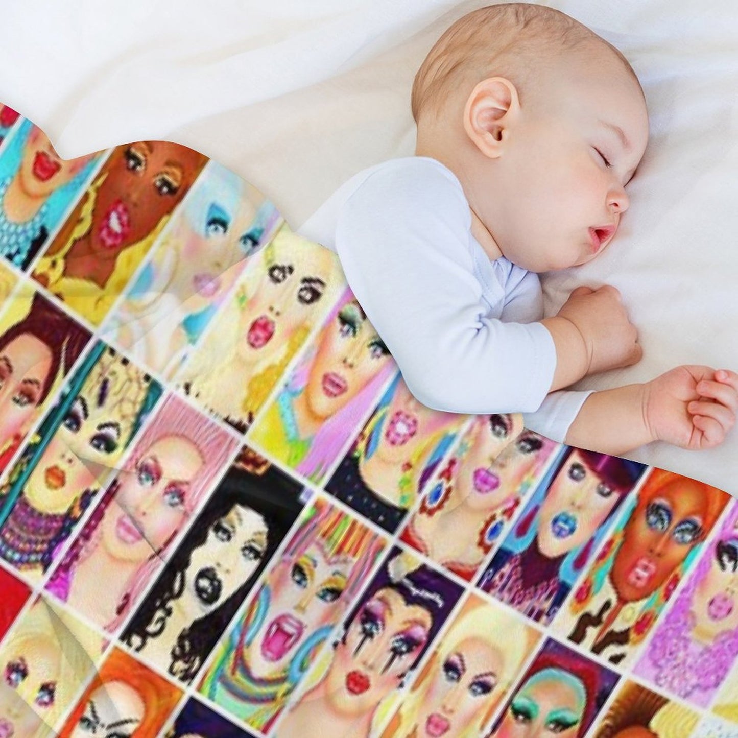 DRAG QUEEN ROYALTY Throw Blanket