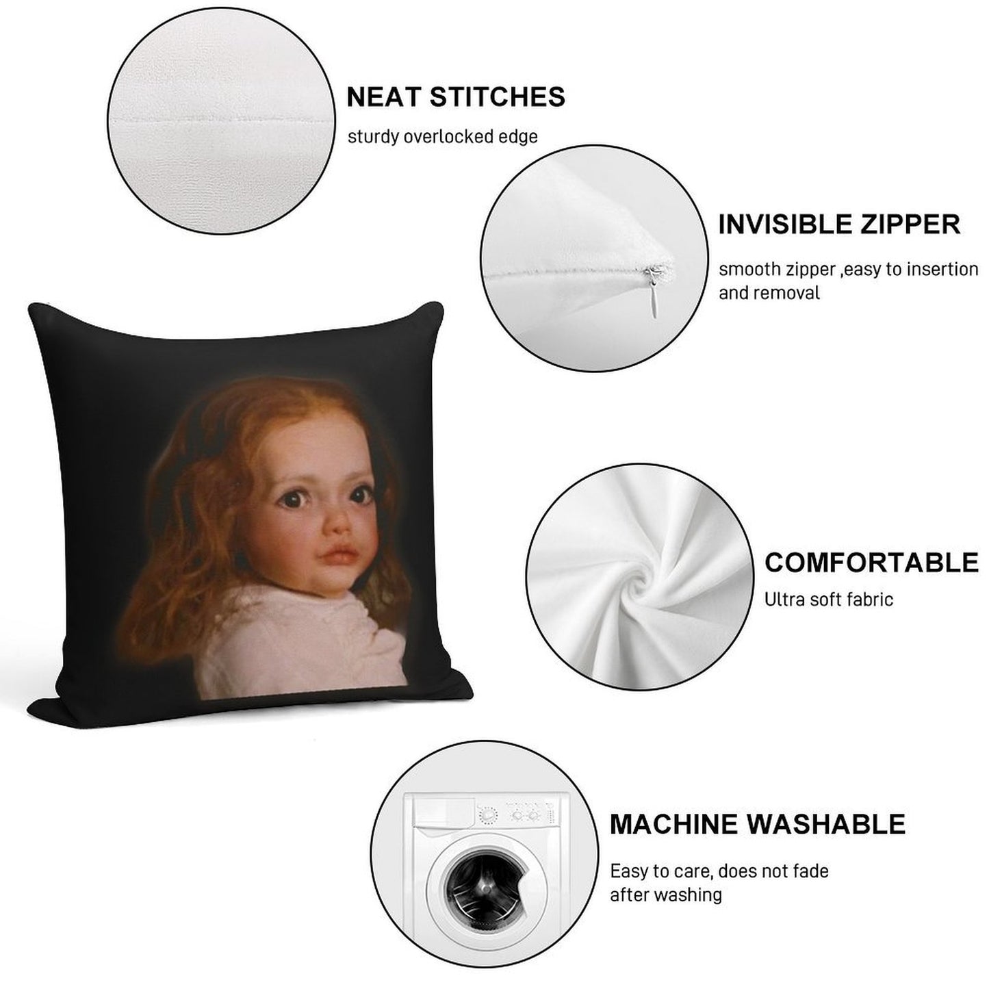 Regurgitation Cullen Soft Home Decor Throw Pillow