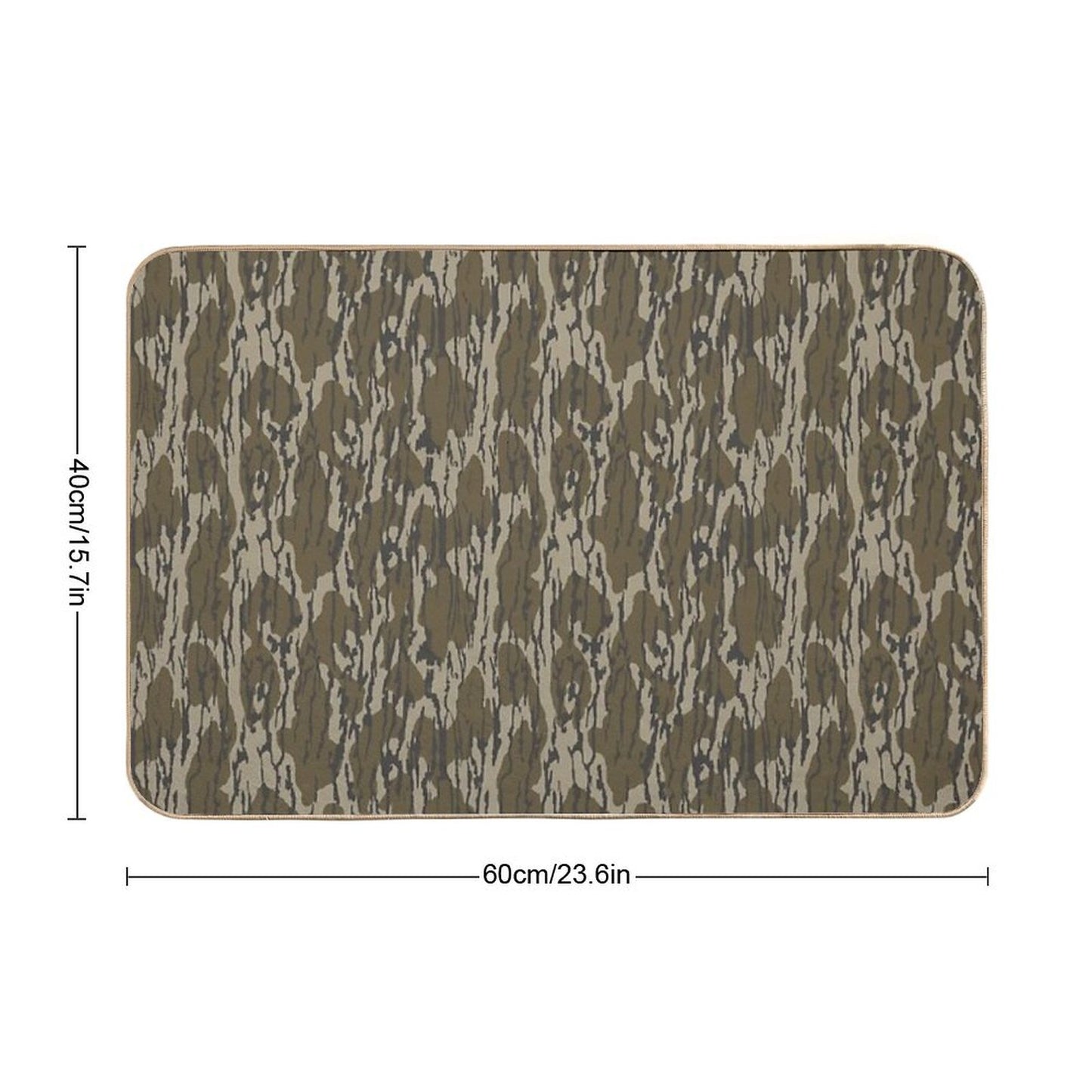 Everything Bottom Lands Camo Bath Mat