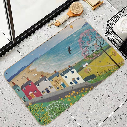 Spring Is in The Air Bath Mat