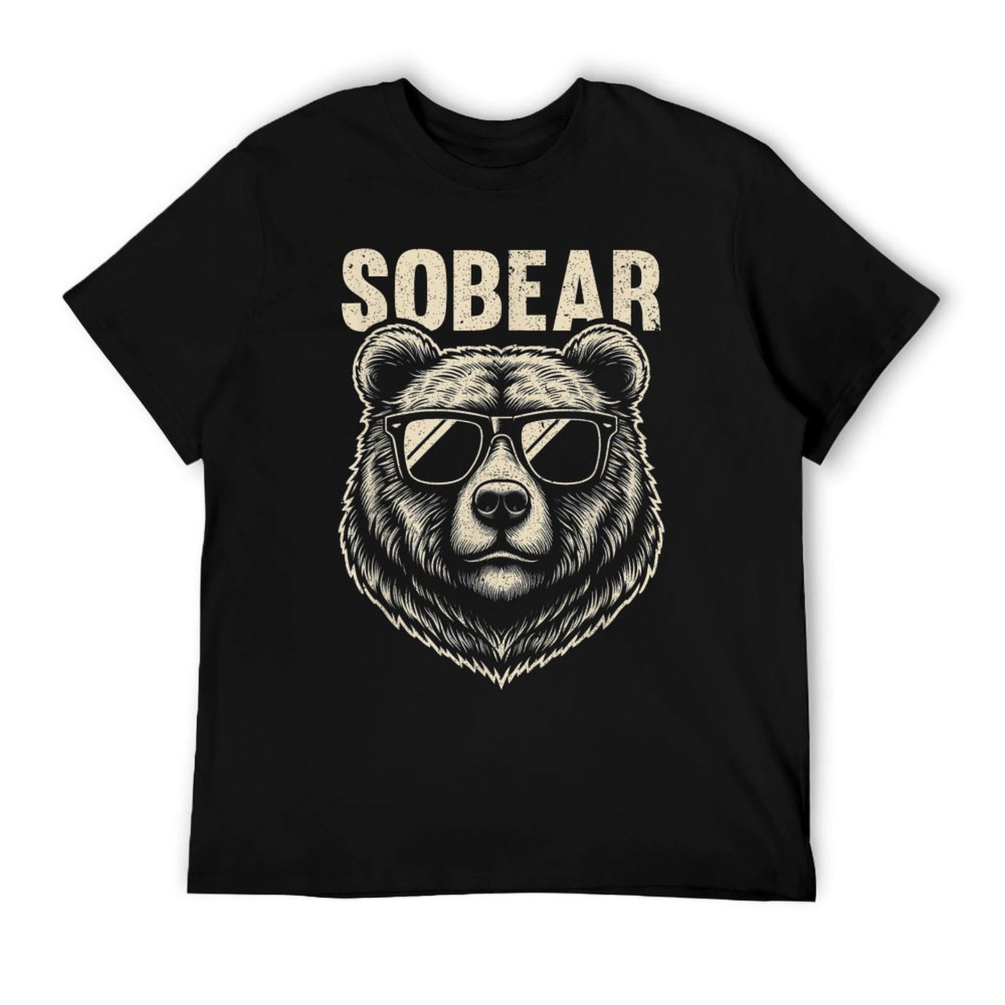 Sobriety Anniversary Sober AA NA Recovery Sobear T-Shirt