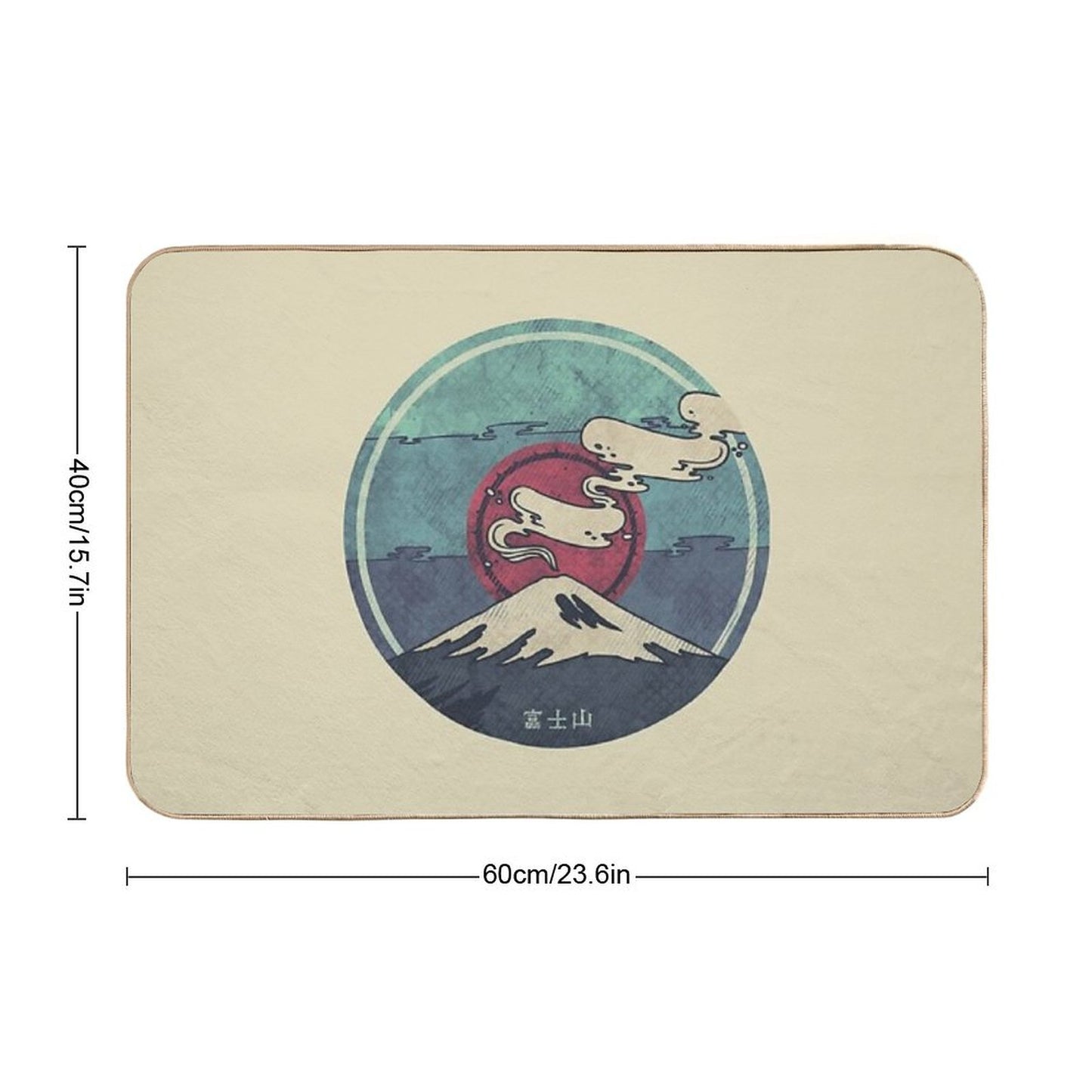 Fuji Bath Mat