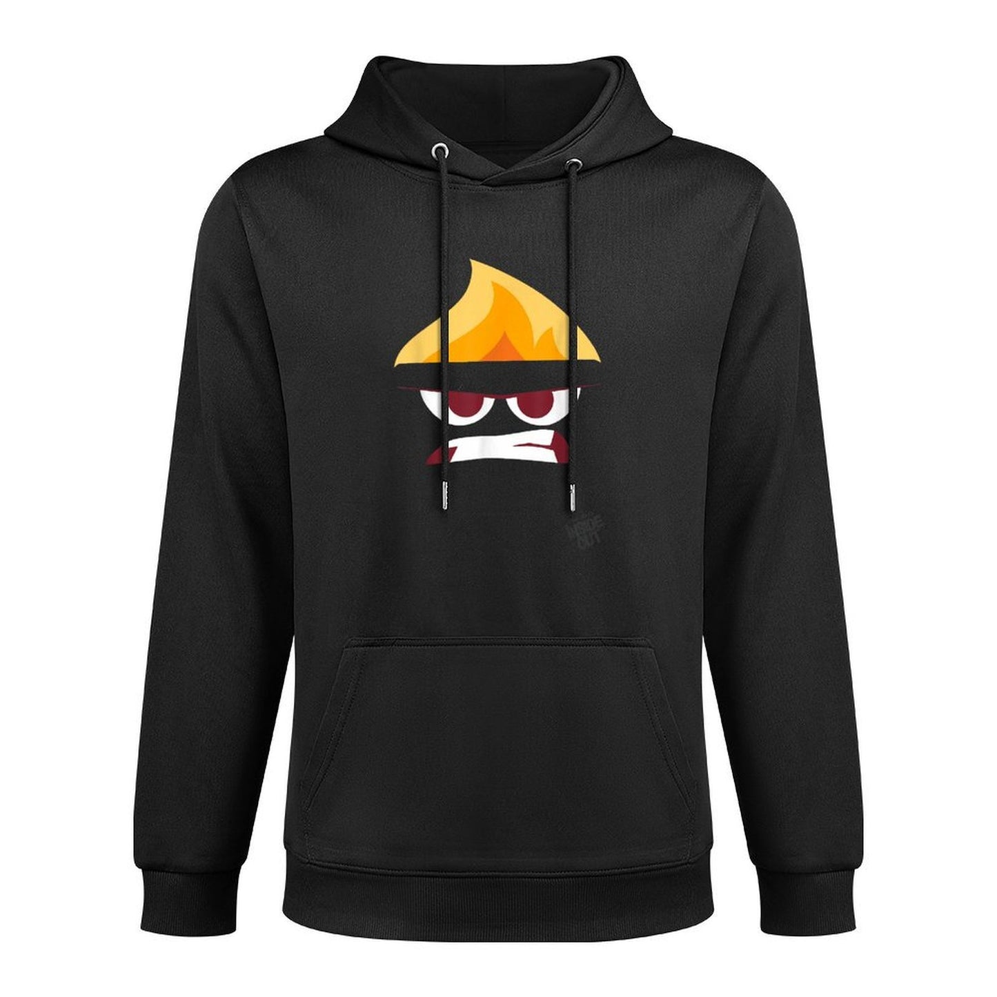Disney Pixar Inside Out Halloween Anger Big Face On Fire Shape Retention Hoodie